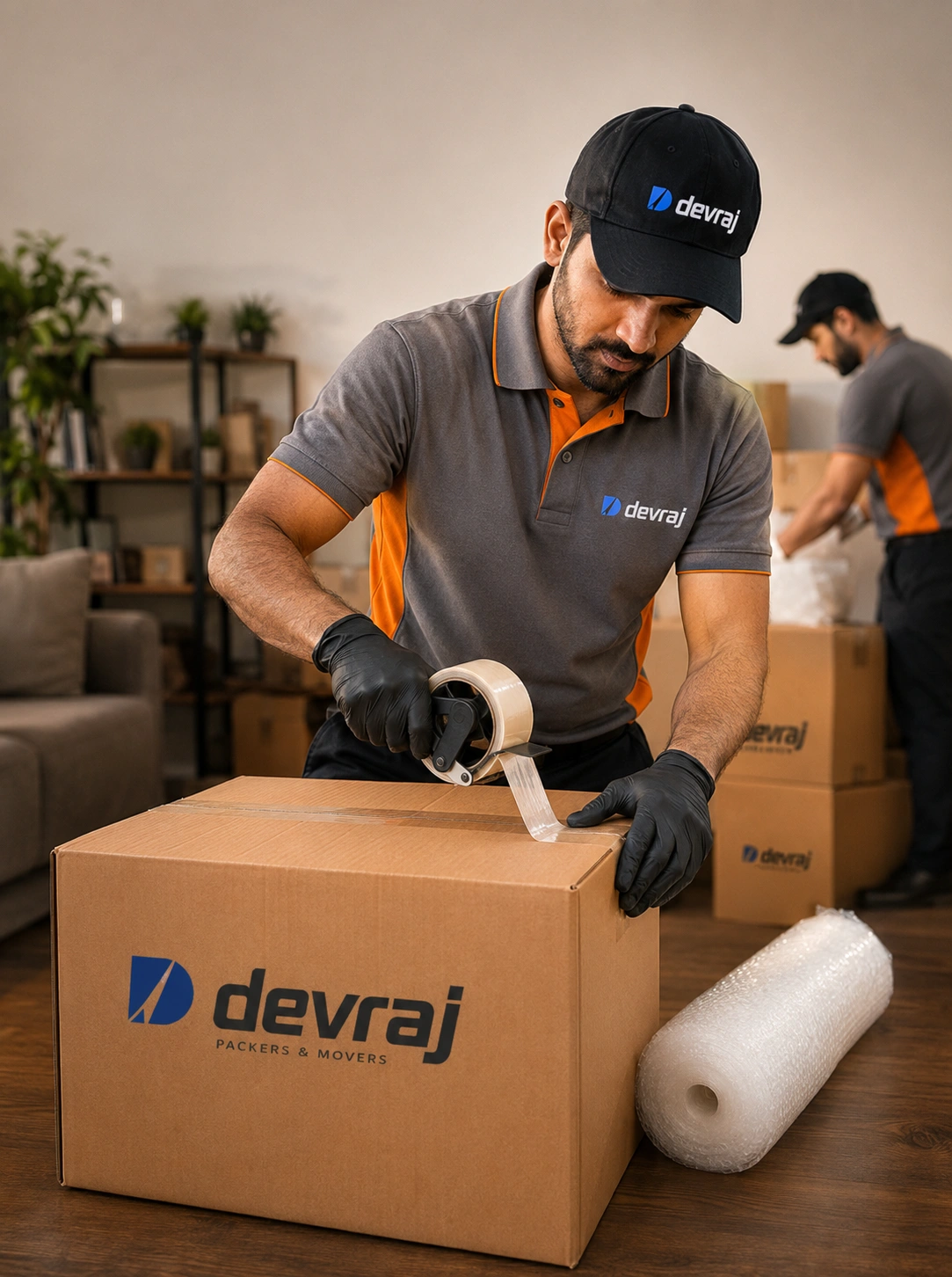 Safe House Shifting Process in Gandhinagar